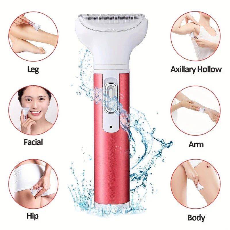 Women's 5-in-1 Electric Shaver Kit USB Rechargeable