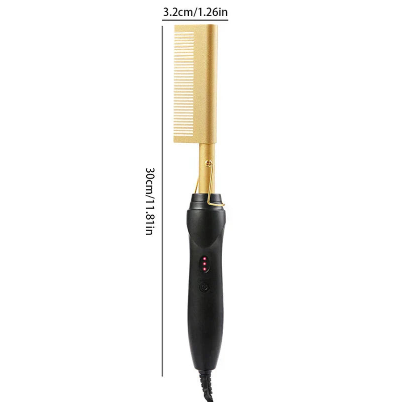 Wooden Comb Detangling Hair Brush (Small Color Box)