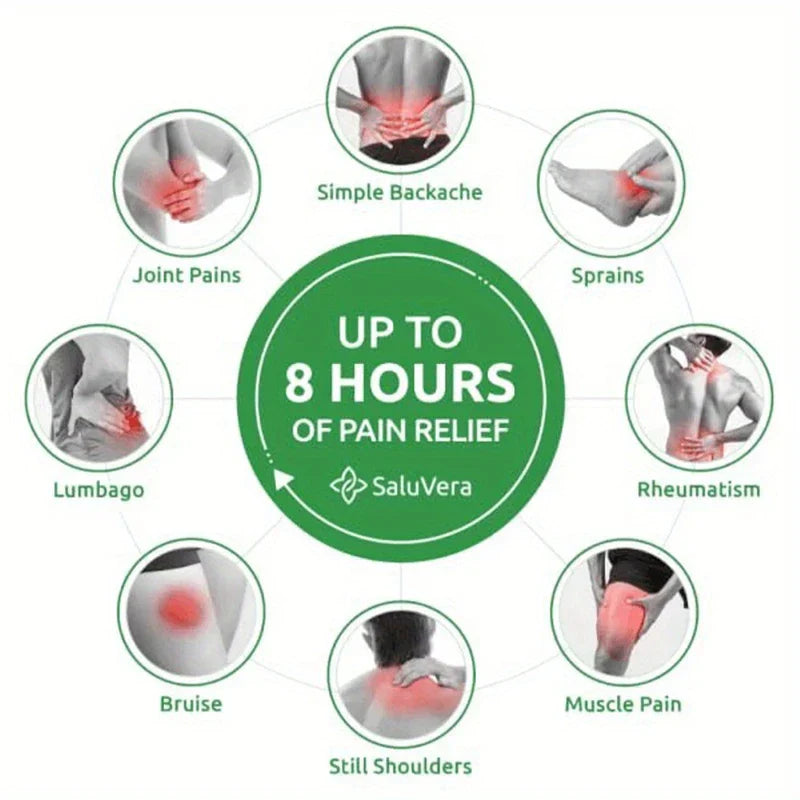 Wormwood Ginger Heat Patch for Back Joint Pain