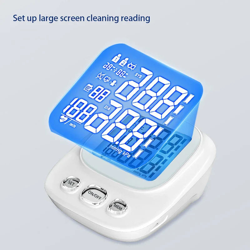 Wrist Cuff Style Bp Monitor Automatic Readings