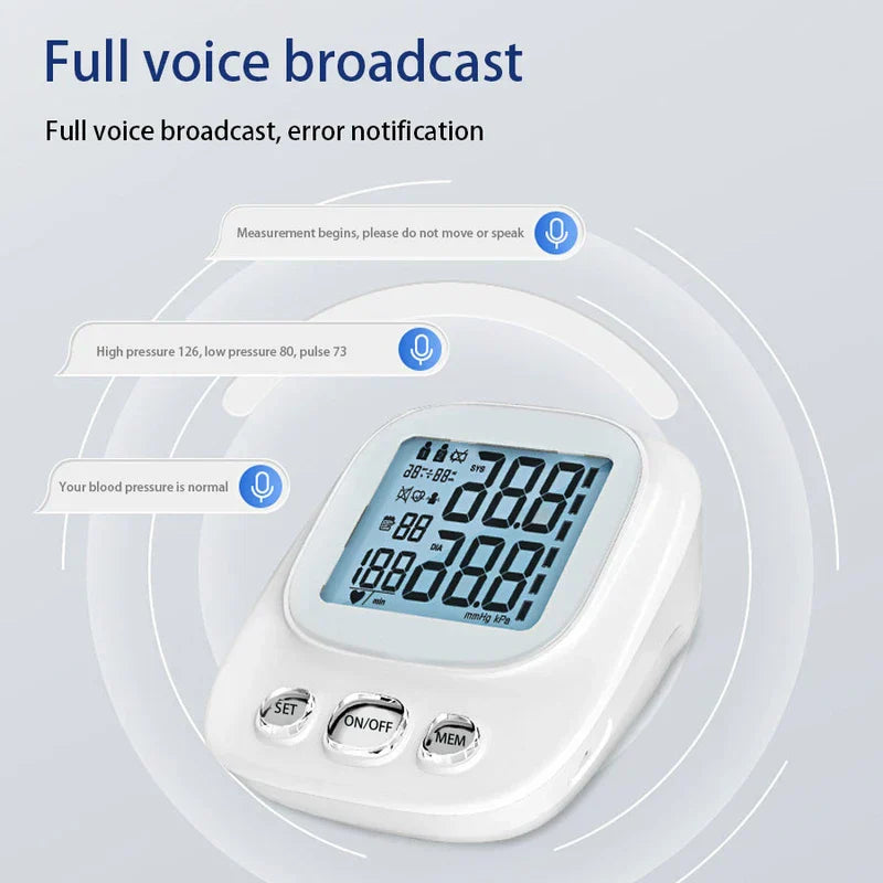 Wrist Cuff Style Bp Monitor Automatic Readings