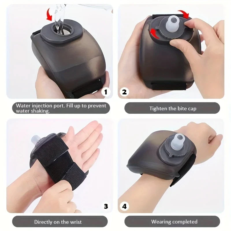 Wrist Water Bottle for Running