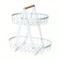 Wrought Iron Wire Fruit Basket Bowl Stand