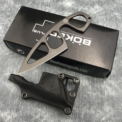 Boker Plus GS226 Miltner Adams MA-2 Fixed Blade Knuckle Knife | 2.5" 440C Titanium Coated Blade