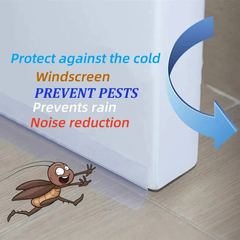 Weatherproof Door Draft Stopper Seal Strip