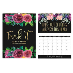 Fuck It Again â€?2026 Calendar For Women Who’ve Had Enough New HomeGoods