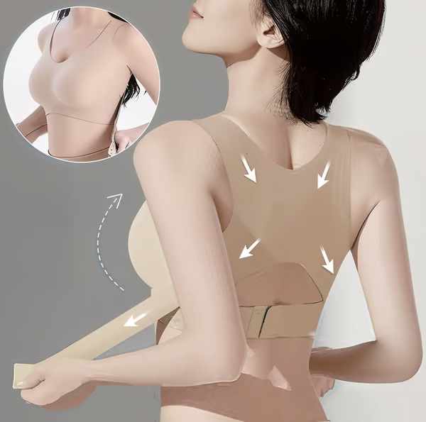Posture Corrector Bra 👗 2-in-1 Shapewear | Seamless Adjustable Support for Back & Shoulders New HomeGoods