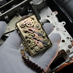 Steampunk Kinetic Gear Lighter