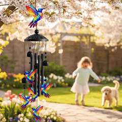 Vintage metal wind chime