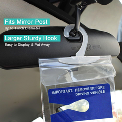Handicap Parking Placard Holder（ 2 Pcak ）Universal Size