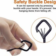 Windproof Safety Hooks for Outdoor Lights & Decorations (20PCS)