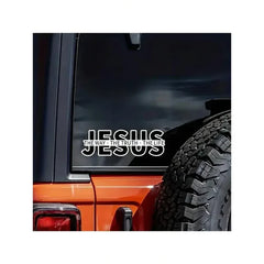 Jesus-The Way The Truth The Life Christian Vinyl Decal Car Sticker