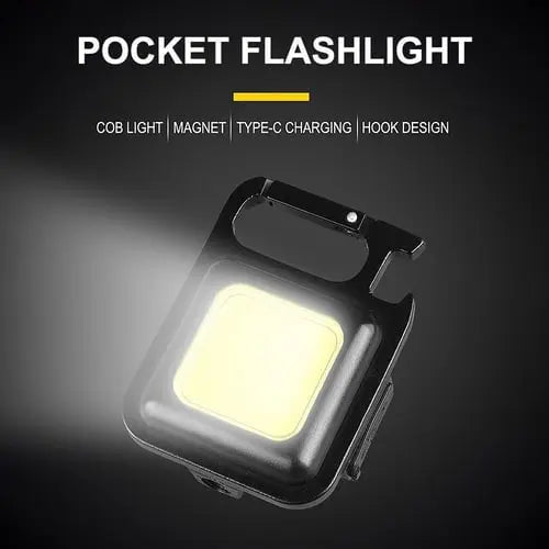 Multifunctional Keychain Rechargeable Light - New HomeGoods