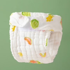 Baby Reusable Diapers - Waterproof & Leakproof Diapers for 0-2 year old Babies - (Size is Adjustable)