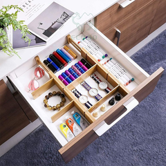 Adjustable Bamboo Drawer Organizer – Turn Messy Drawers Into Organized Spaces