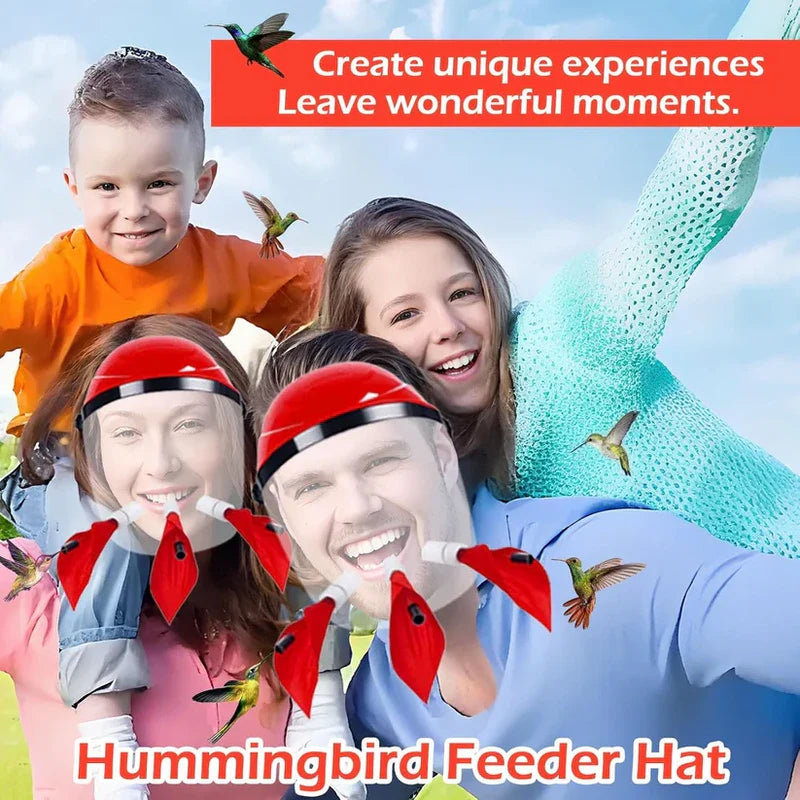 Hummingbird Feeder Helmet