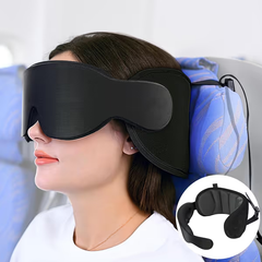 360° Travel Pillow for Airplanes – Full Neck & Head Support for Better Sleep Anywhere