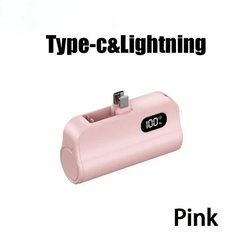 5000mAh High-Capacity Fast-Charging Power Bank