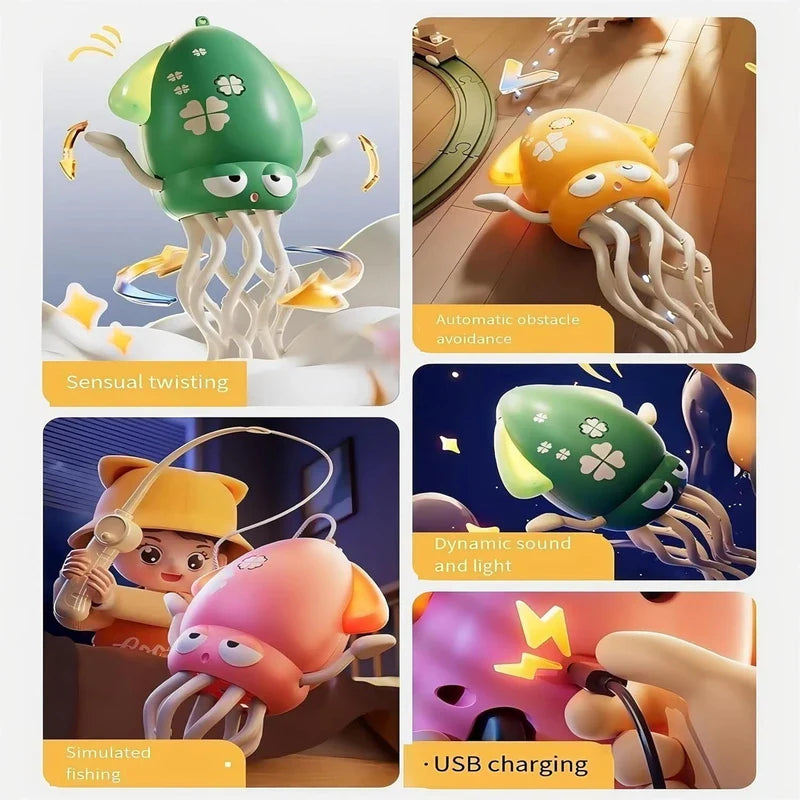 Dancing Octopus: Interactive Toy with Music & LED Lights - New HomeGoods