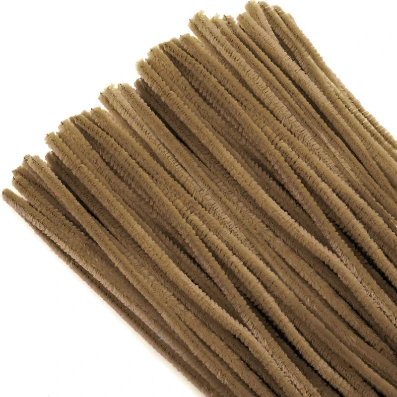 TOAOB 100pcs Lake Blue Pipe Cleaners Craft Supplies Chenille Stems | Pipe Cleaners 6mm x 12 Inch Fuz