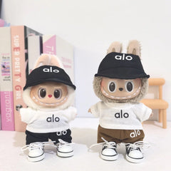 Labubu Casual Sports Pullover Hoodie Cap