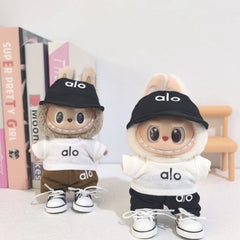 Labubu Casual Sports Pullover Hoodie Cap