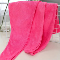 Serviette Turban pour Cheveux en Microfibre Super Absorbante