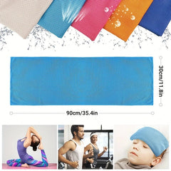 Serviette de refroidissement instantané pour le sport
