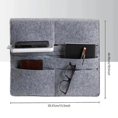 Felt Bedside Caddy Storage Organizer Pocket Bag