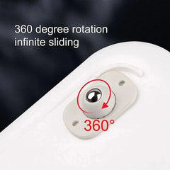 Adhesive Mini Swivel Caster Wheels Ball Pulley