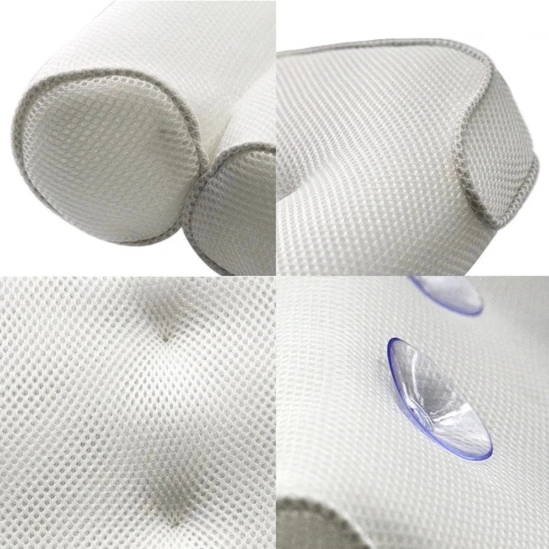 Bath Pillow Bathtub Spa Headrest Cushion