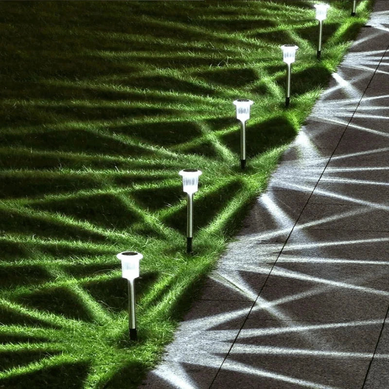 Solar Powered Ground Stake Garden Lights