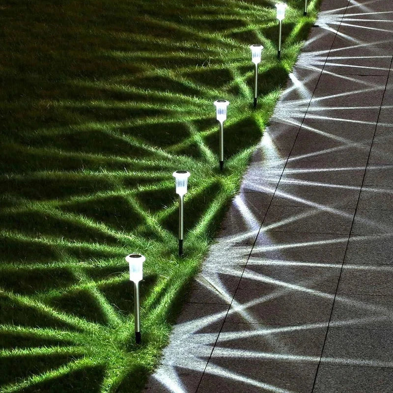Solar Powered Ground Stake Garden Lights