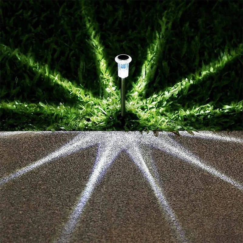 Solar Powered Ground Stake Garden Lights