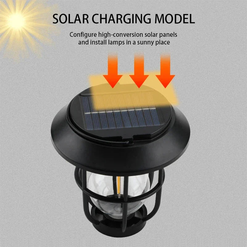 Solar Interactive Wall Light Outdoor Decor