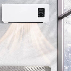Ventilador calefactor eléctrico portátil
