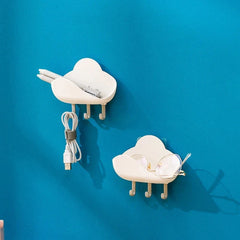 Cloud Shape Self-Draining Soap Dish