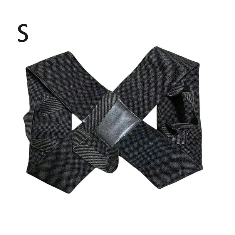 Black Posture Corrector Back Brace