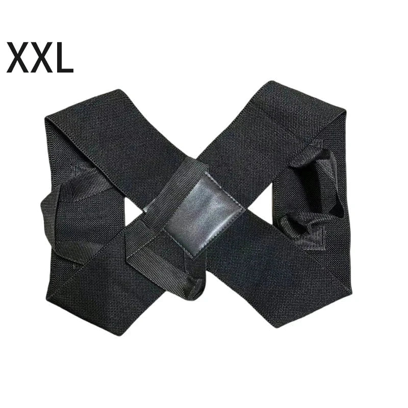 Black Posture Corrector Back Brace