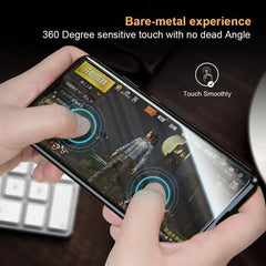 Anti-peeping Magnetic Tempered Glass Double-sided Phone Case For Samsung