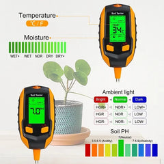🔥Hot Sale 49% OFF🌱4-in-1 Soil Moisture Meter Digital