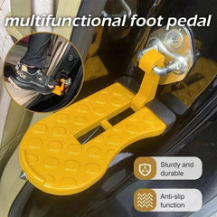 1 Count SUV Roof Step Assist, Car Door Hook-On Foot Pedal