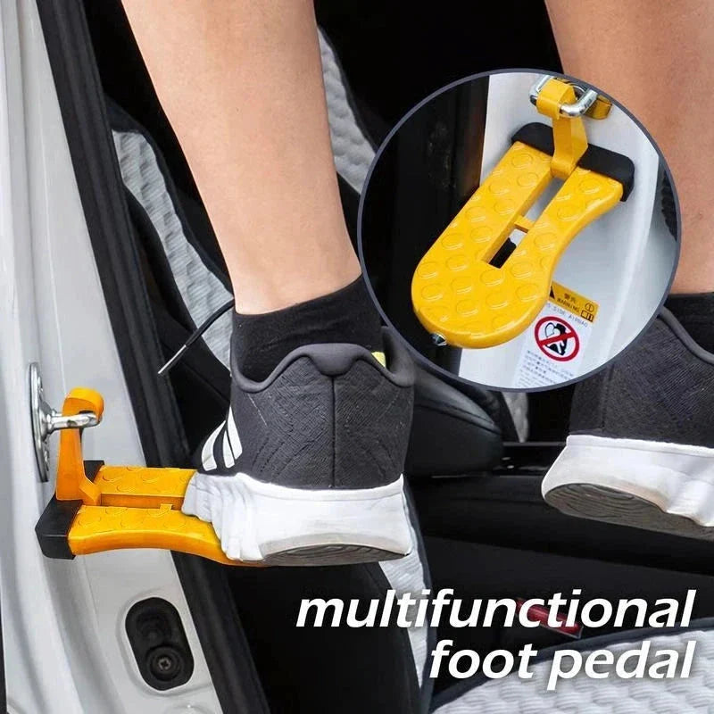 1 Count SUV Roof Step Assist, Car Door Hook-On Foot Pedal