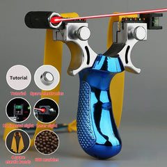 Precision Aiming High Power Laser Slingshot