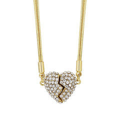 Magnetic Love Patchwork Necklace