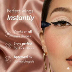 Dual-Head Design Rotating Eyeliner Stamp Pen