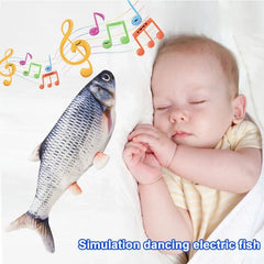 Electric Realistic Flopping Fish Toy, for Kids & Pets