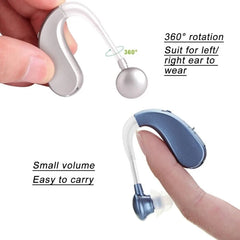 Rechargeable Personal Sound Amplifier with Noise Cancelling - Digital Sound Amplifier for Seniors