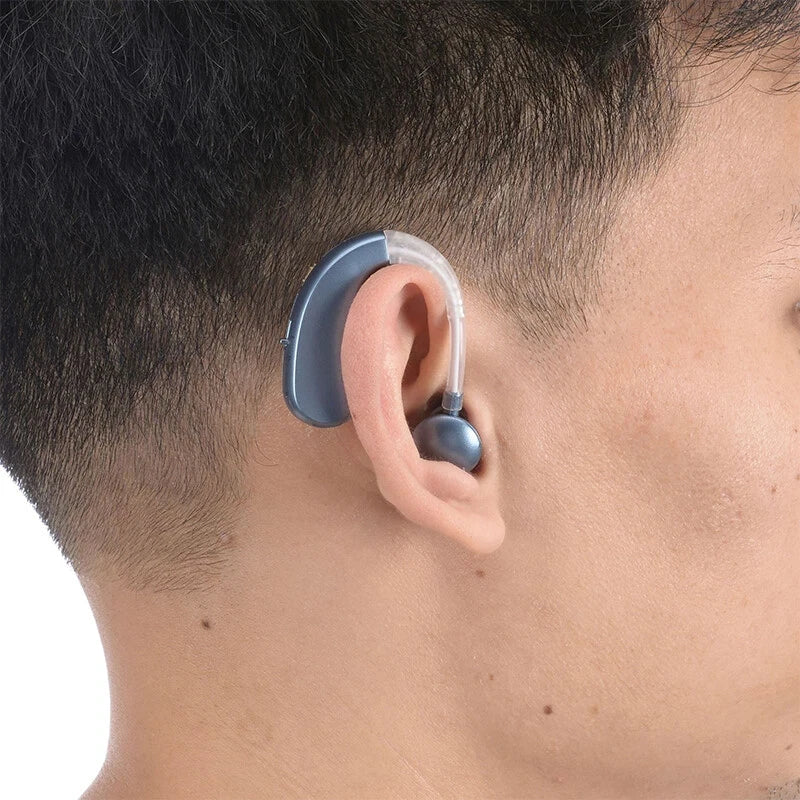 Rechargeable Personal Sound Amplifier with Noise Cancelling - Digital Sound Amplifier for Seniors