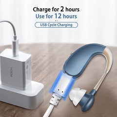 Rechargeable Personal Sound Amplifier with Noise Cancelling - Digital Sound Amplifier for Seniors